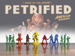 Petrified Board Game Figures - Halloween