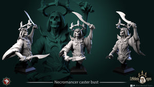 Necromancer Caster Bust