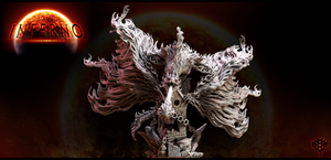 Everburn Serpent Dragon 1 - 28mm or 32mm Miniatures - Inferno All Shall Burn