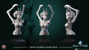 Spider Goddess Halloween or Display Bust