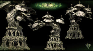 Shroom Tower - 28mm or 32mm Miniatures - Fungus Awakened