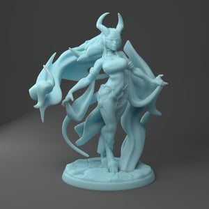 Sexy Grand Warlock Alytress Pinup NSFW      28mm or 32mm Miniatures