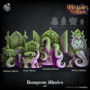 Dungeon Mimics - 28mm or 32mm Miniatures