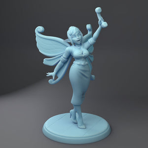 Fairy Secretary Pinup       28mm or 32mm Miniatures