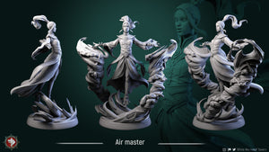 Air Master Bender 28mm 32mm and 75mm Miniatures