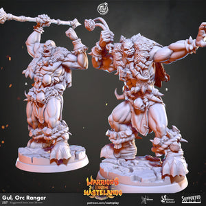 Gul the Orc Ranger Tribal - 28mm or 32mm Miniatures