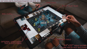 Modular Gaming Table For Tabletop RPGs and Boardgames | Dungeons and Dragons Gaming Table |  Portable Wargaming Table | Stagetop