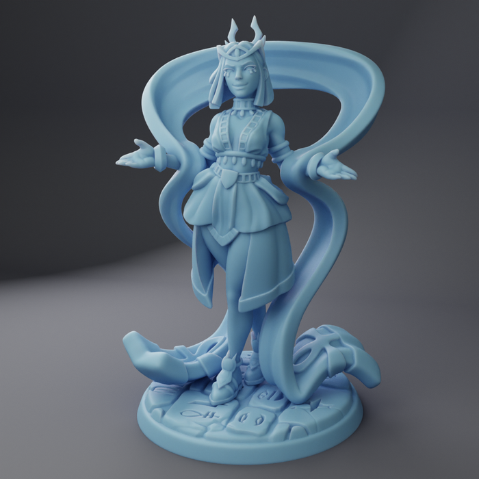 Sehkti, Goddess of the Dunes - 28mm 32mm 54mm or 75mm Miniatures Twin Goddess Goddesses