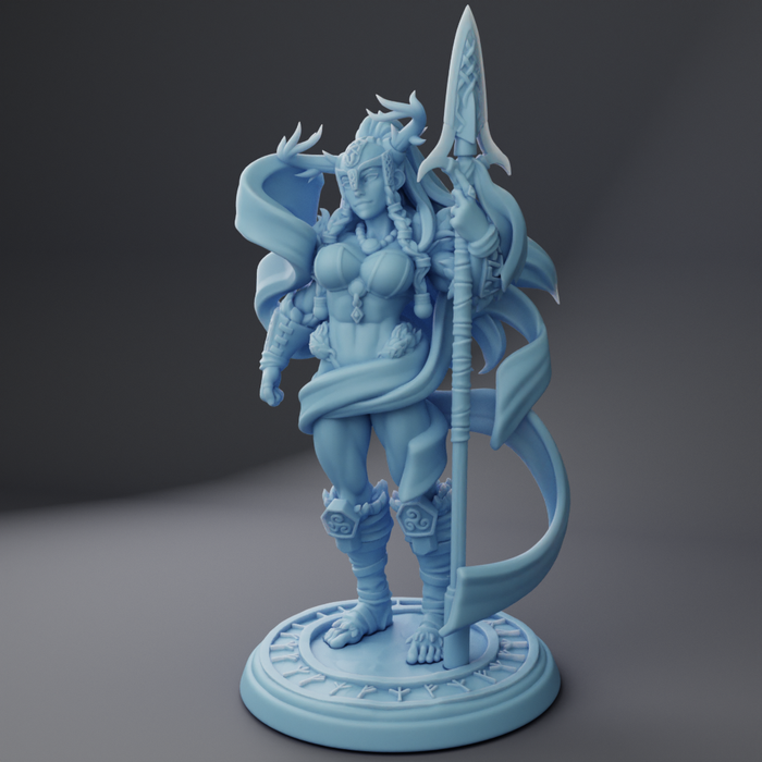Styrkja, Warrior Goddess - 28mm 32mm 54mm or 75mm Miniatures Twin Goddess Goddesses