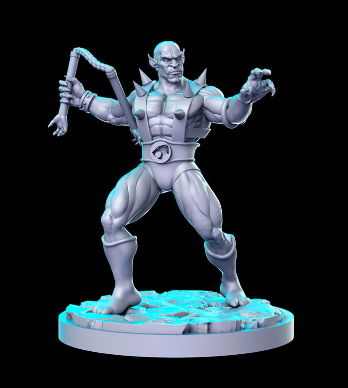 Panthro Elder Soldier Warrior Mechanic - 28mm or 32mm Miniatures RN Estudio Mini Wonderful 80s Vol 5