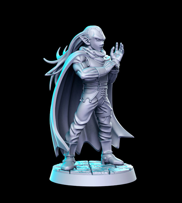 CT Magus Dark Mage - 28mm or 32mm Miniatures RN Estudio Mini JRPG Vol 21
