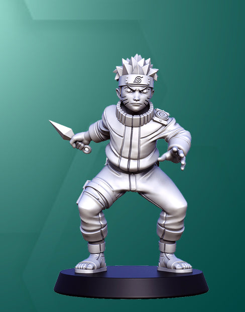 Nato Native Anime Warrior - 28mm or 32mm Miniatures RN Estudio Mini JRPG Vol 19-Western Vol 3-Death Match Vol 1