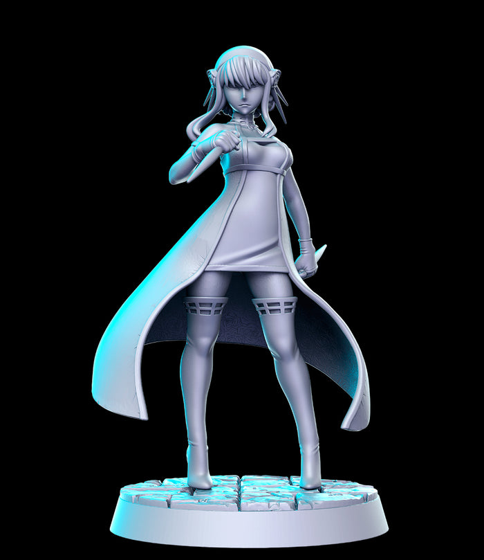 Yor Sexy Undercover Garden Assassin Thorn Princess Anime - 28mm or 32mm Miniatures RN Estudio Mini Spy X Family