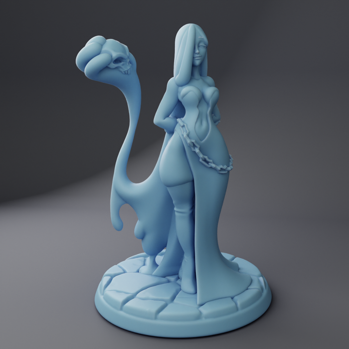 Lady Visc Necro-Slime Sexy Golem Maker  28mm 32mm 54mm or 75mm Miniatures Twin Goddess Golems
