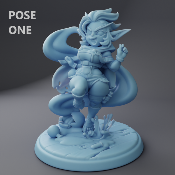 Goldie Reforged Goblin - 28mm 32mm 54mm or 75mm Miniatures Twin Goddess Reforged II