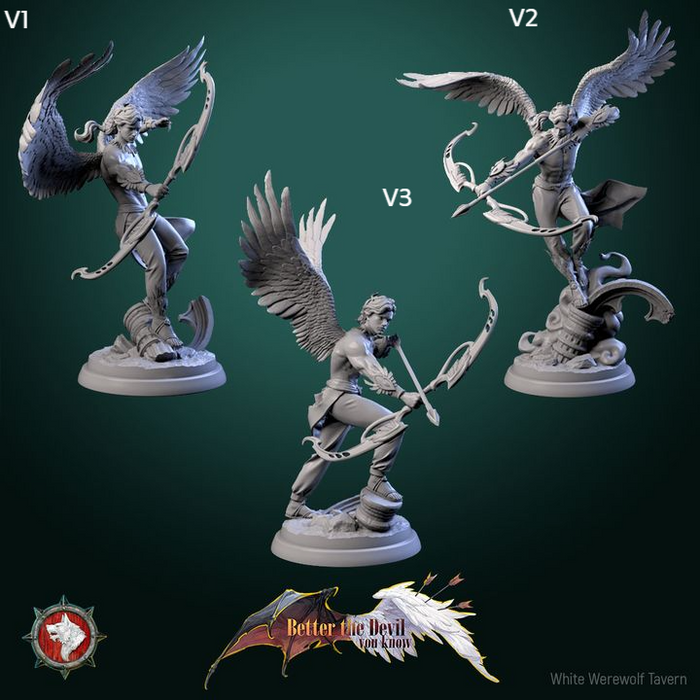 Sexy Angel Archers 28mm or 32mm Miniatures Devil That You Know