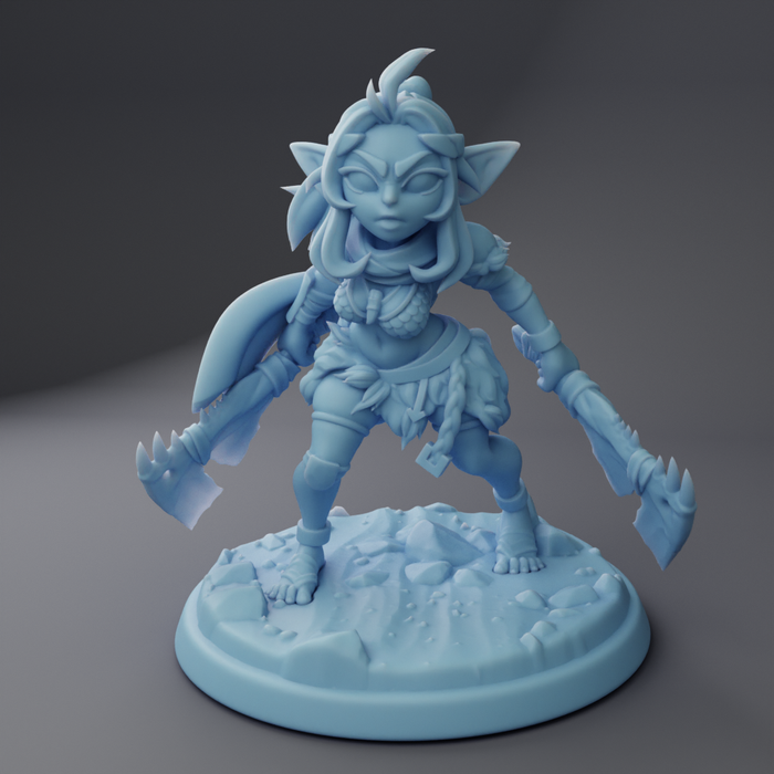 Hack, Ancient Goblin Hunter - 28mm 32mm 54mm or 75mm Heroes Ancient and Modern Miniatures