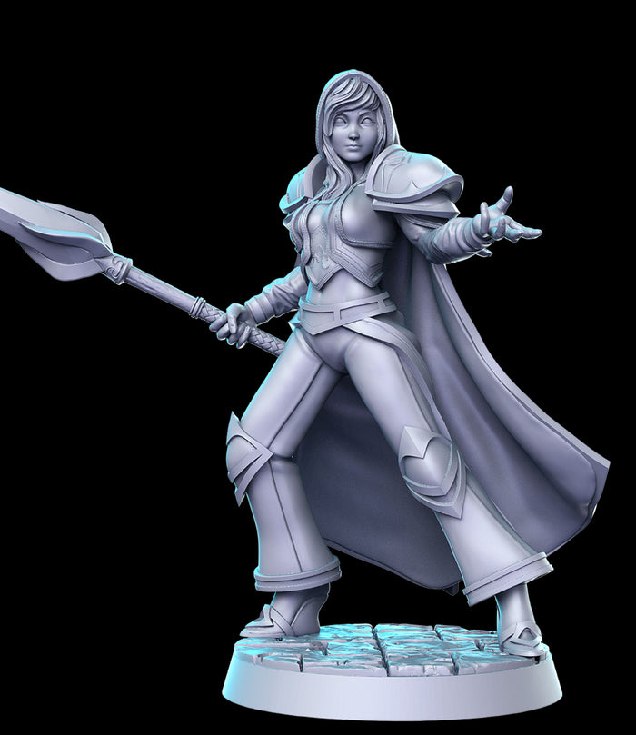 Jiana Female Sorceress Spellcaster Hero - 28mm or 32mm Miniatures RN Estudio Mini Blizz Vol 2