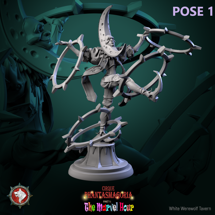 Celestine Spinners Sun Moon 28mm or 32mm Miniatures Marvel Hour