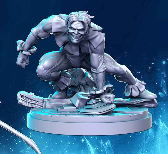 Toad Frogman Toady Villain - 28mm or 32mm Miniatures RN Estudio Mini JRPG Vol 19-Western Vol 3-Death Match Vol 1