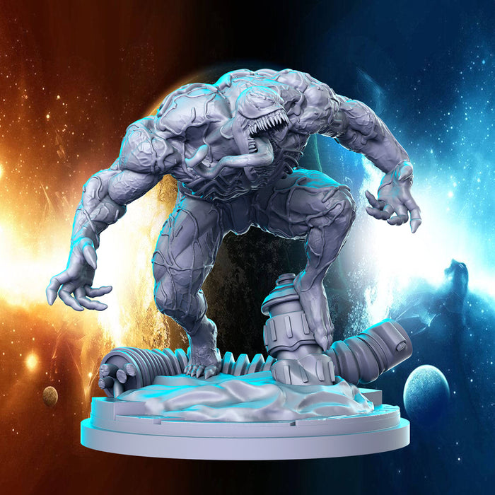 The Spider's Black Spirit Alien Symbiote Antihero Vigilante - 28mm or 32mm Miniatures RN Estudio Mini Champions