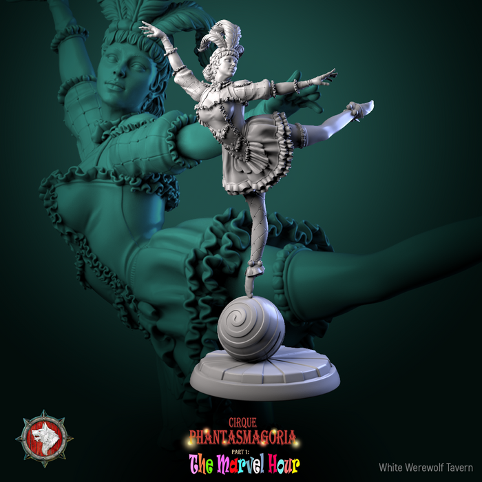 Lollipop Twirler Contortionists 28mm or 32mm Miniatures Marvel Hour