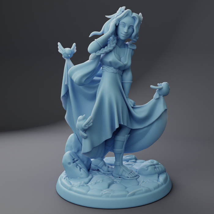 Atolie, Goddess of Infatuation - 28mm 32mm 54mm or 75mm Miniatures Twin Goddess Goddesses
