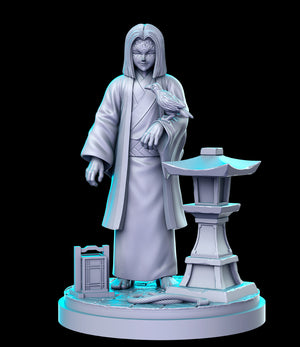 a statue of a nun holding a baby