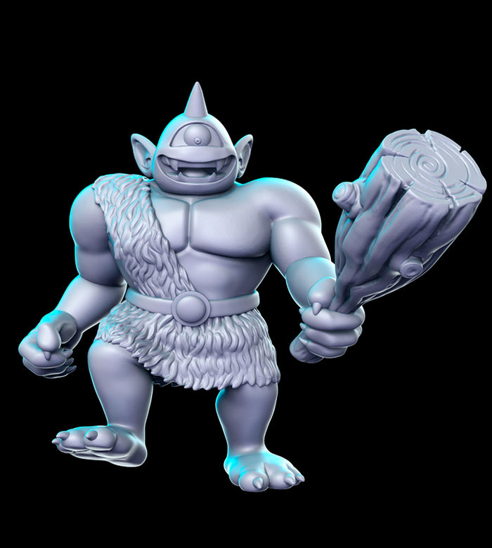 Giant DQ Animated Cyclops Monster - 28mm or 32mm Miniatures RN Estudio Mini JRPG Vol 21