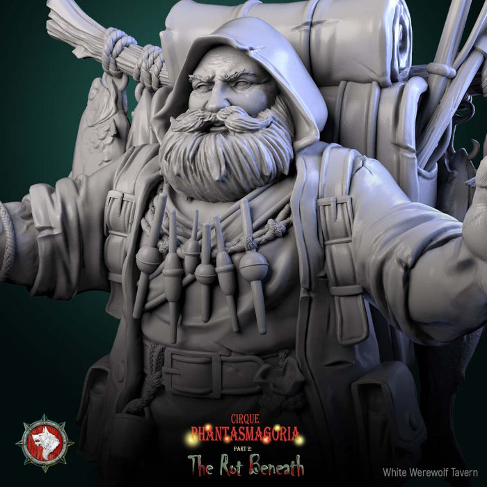 Gorvin Gristlehook Drift Meat Dealer 28mm or 32mm Miniatures Rot Beneath