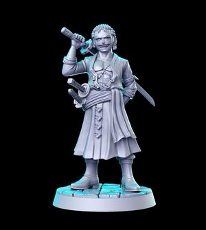 Zoro - 28mm or 32mm Miniatures RN Estudio Mini One Piece Anime 8