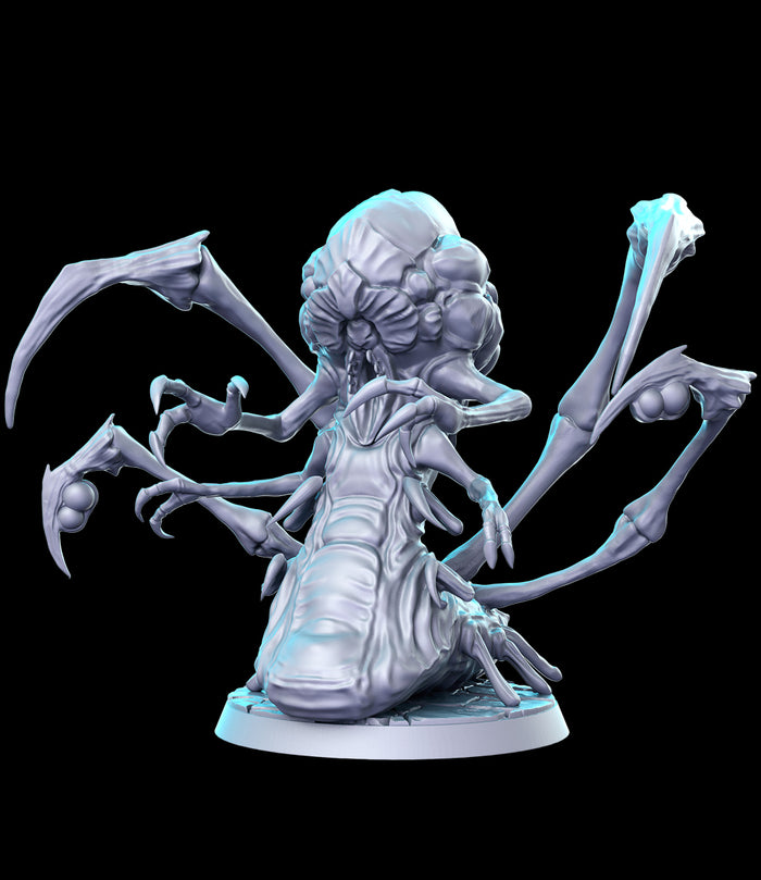 Abathar Hive Mother Alien Superhero Worm Centipede - 28mm or 32mm Miniatures RN Estudio Mini Blizz Vol 2
