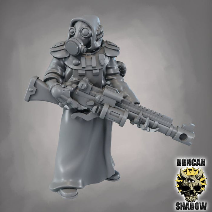 Mechanics of Mars Plague Gas Mask Martian Torque 28mm or 32mm Miniatures Neon Grove