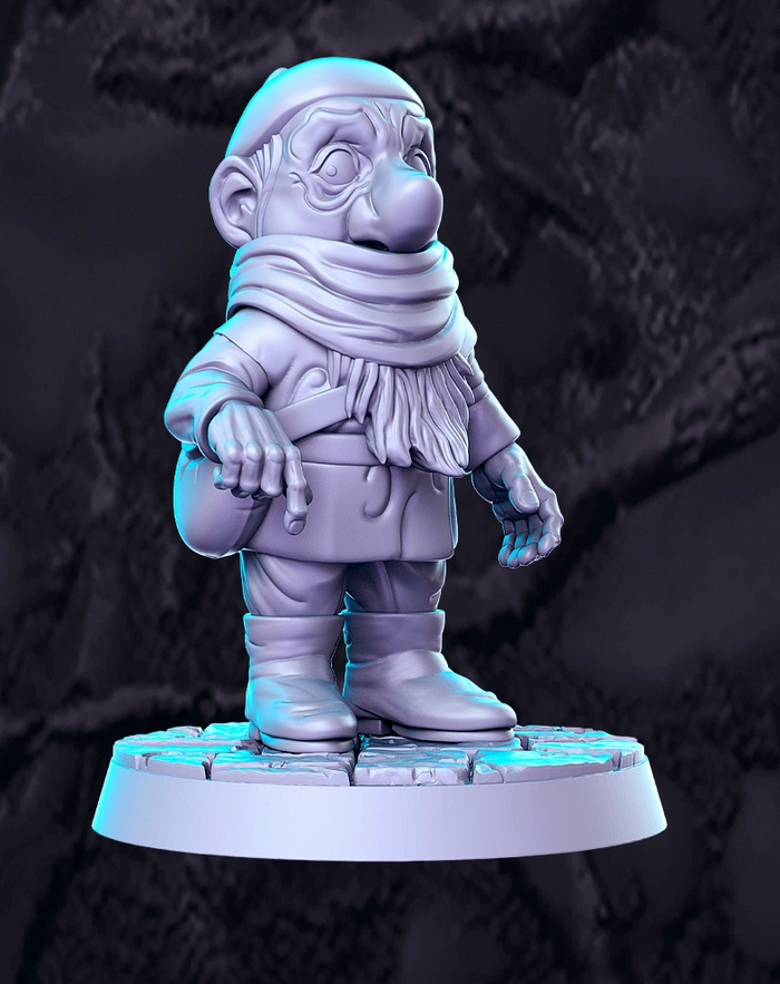 Nori Halfling Middle Earth Adventurer - 28mm or 32mm Miniatures RN Estudio Mini LotR Western RPG Vol 9