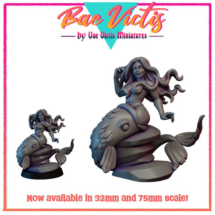 Sexy Bae Victis Mermaid NSFW 28mm 32mm or 75mm Miniatures Reanimated Warriors Vol 2