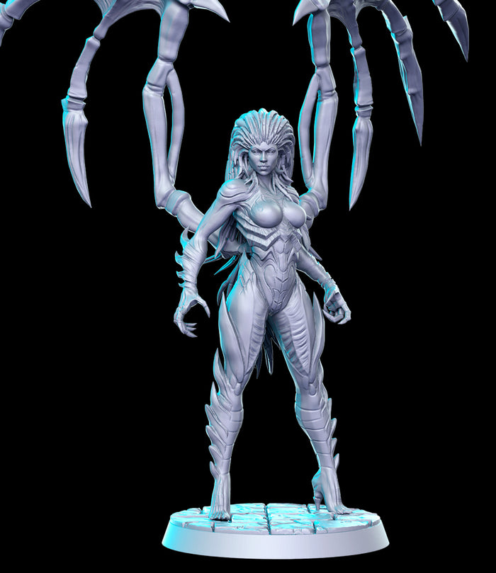 Cherrigan Psychic Queen of Brades - 28mm or 32mm Miniatures RN Estudio Mini Blizzard Vol 6