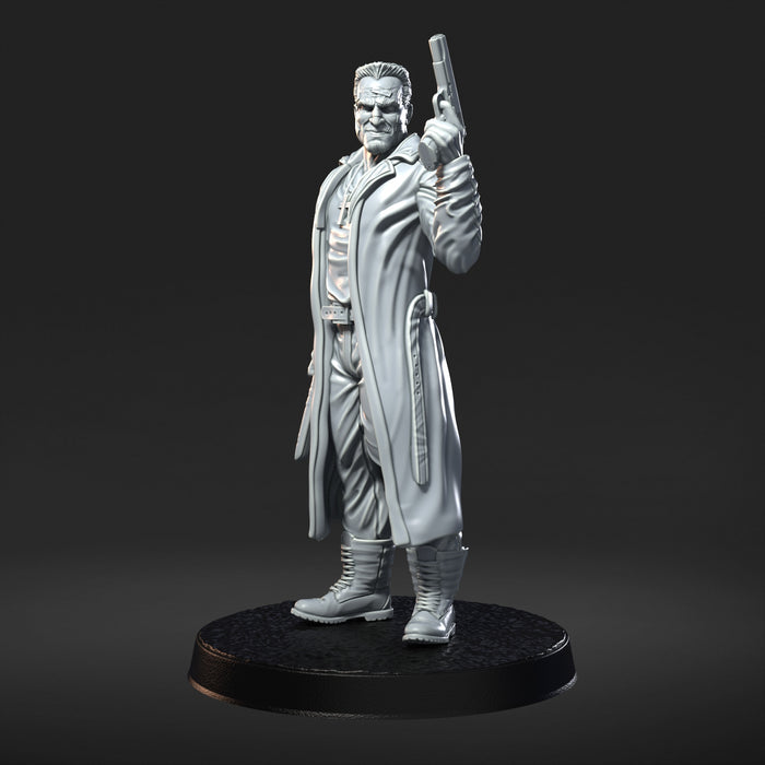 Marv V2 Psychotic Ex Con Outlaw Bouncer- 28mm or 32mm Comic Book Miniatures RN Estudio Mini Sin City 2