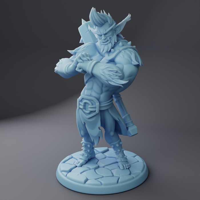 Hunky Bully the Bugbear - 28mm 32mm 54mm or 75mm Miniatures Twin Goddess Send in the Goblins
