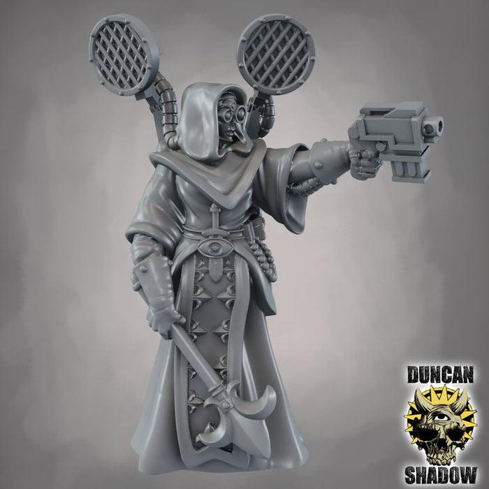 Sisters Gunners Steampunk Nuns of the Catholic Church 28mm or 32mm Miniatures Neon Grove