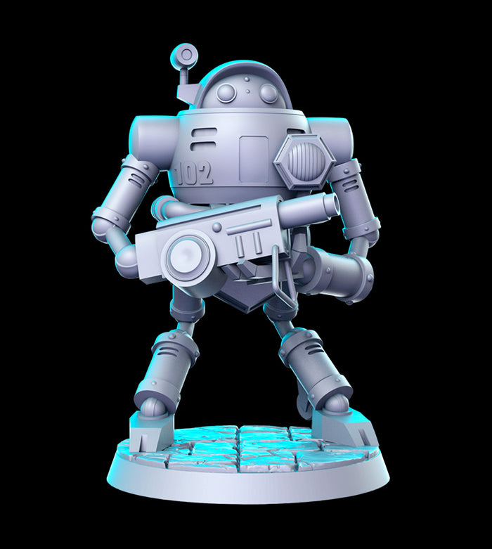 Ganma Humanoid Rogue Assault Robot - 28mm or 32mm Miniatures RN Estudio Mini JRPG Vol 24