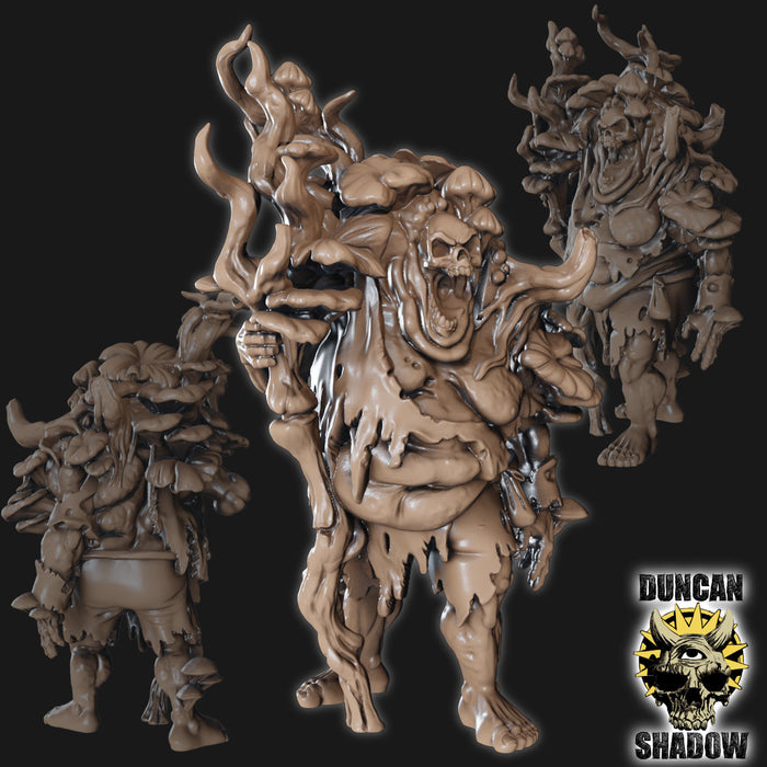 Fungus Hag Blight Myconids Infected Forest Cordyceps Evil Undead Mushroom 28mm or 32mm Miniatures WRF Fungus