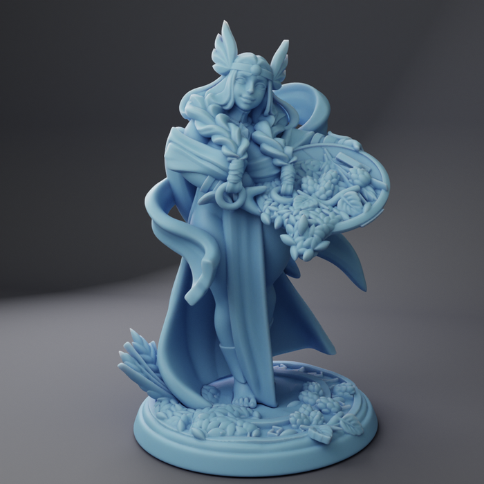 Vanir, Harvest Goddess - 28mm 32mm 54mm or 75mm Miniatures Twin Goddess Goddesses