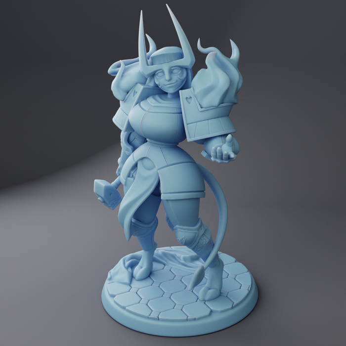 Dahlia Tiefling Reforged Devil Sexy Female- 28mm 32mm 54mm or 75mm Miniatures Twin Goddess Full Party Vol 2