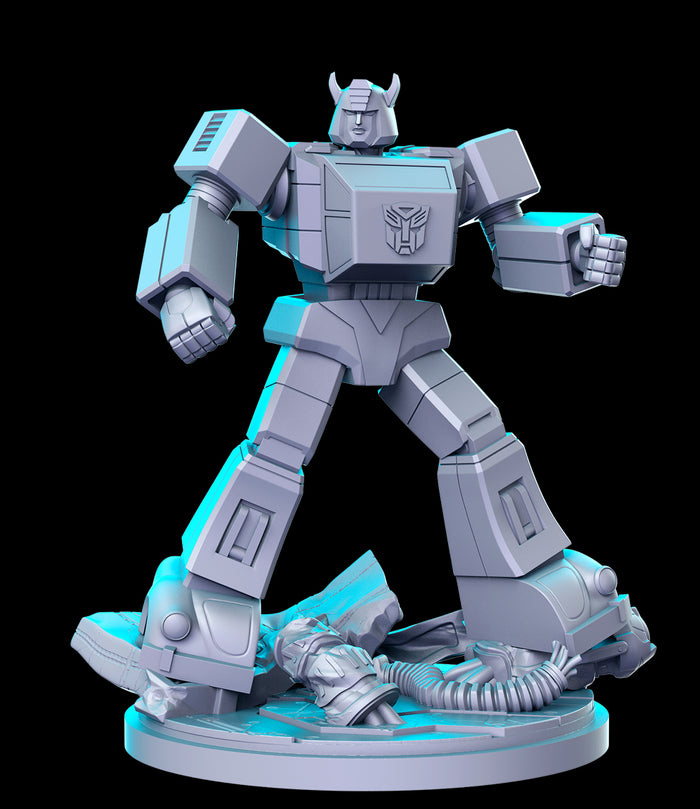 Bumblebee Volkswagen Beetle Autobot Warrior - 28mm or 32mm Miniatures RN Estudio Mini Wonderful 80's Vol 8