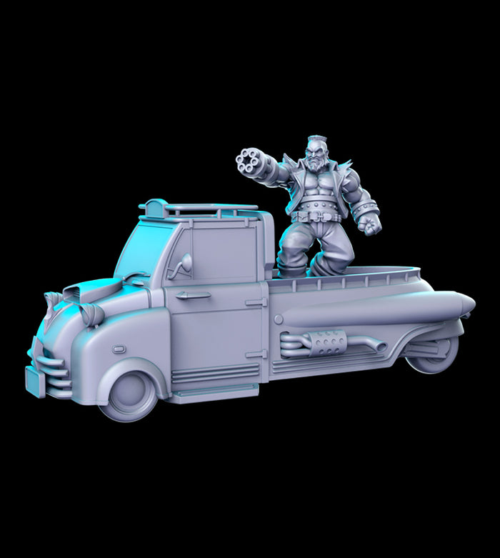 Hauler - 28mm or 32mm Miniatures JRPG Vol. 23