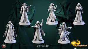 Exorcist Clerics - 28mm or 32mm Miniatures