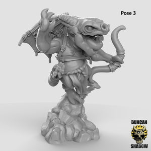 Winged Kobolds - 28mm or 32mm Miniatures