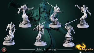 Living Armor/Animated Armour - 28mm or 32mm