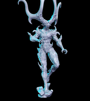 Ifrit FFXIV Demon - 28mm or 32mm Miniatures Classic JRPG 14