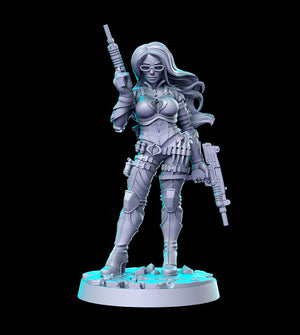 Baroness Rah GI Joe - 28mm or 32mm Miniatures Wonderful 80s Vol 3